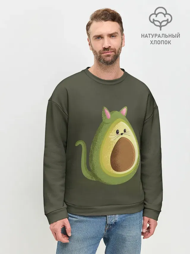 Мужской свитшот базовый
