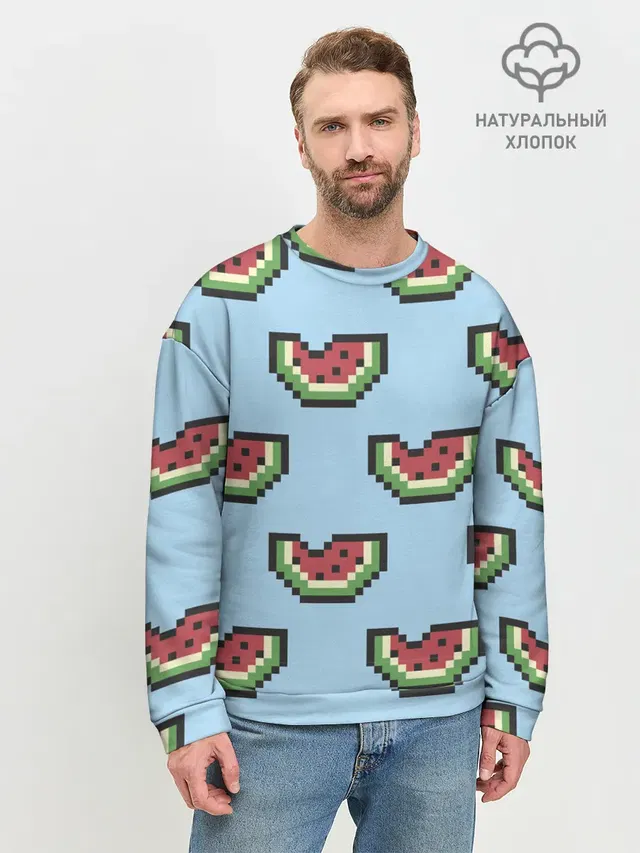 Мужской свитшот базовый