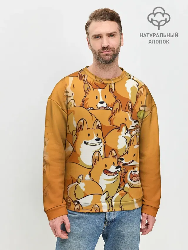 Мужской свитшот базовый