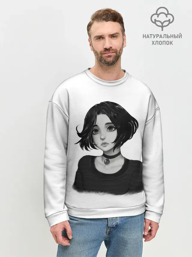 Мужской свитшот базовый