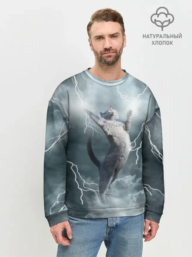 Мужской свитшот базовый