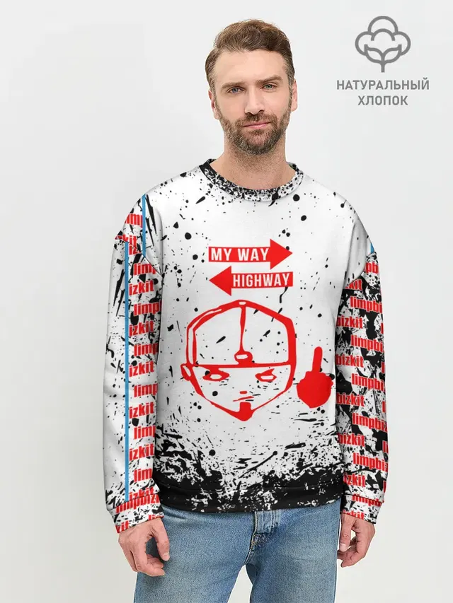 Мужской свитшот базовый
