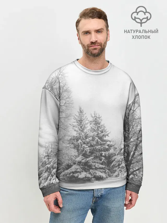 Мужской свитшот базовый