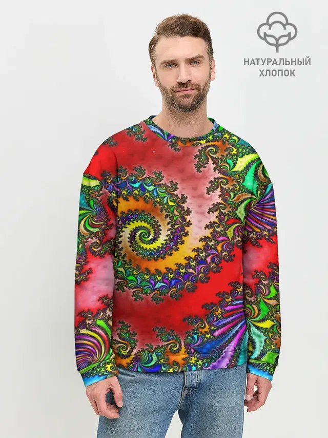 Мужской свитшот базовый