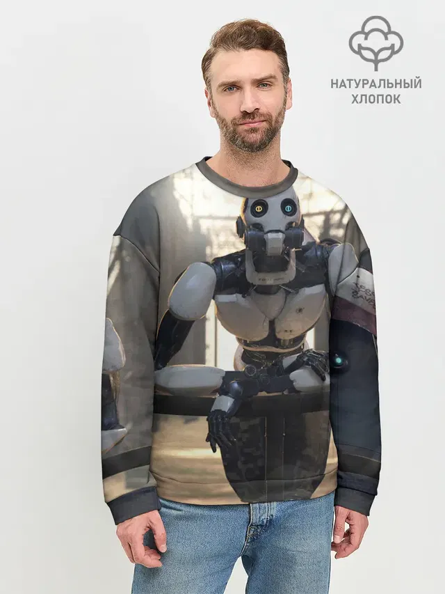Мужской свитшот базовый