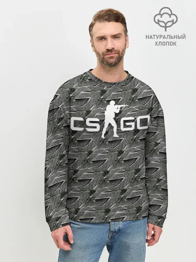 Мужской свитшот базовый
