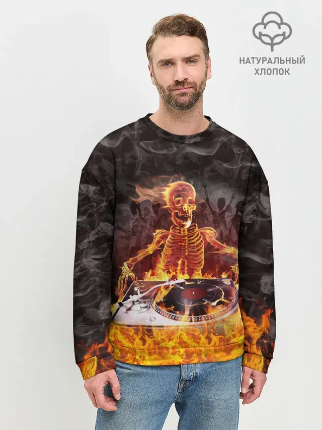 Мужской свитшот базовый