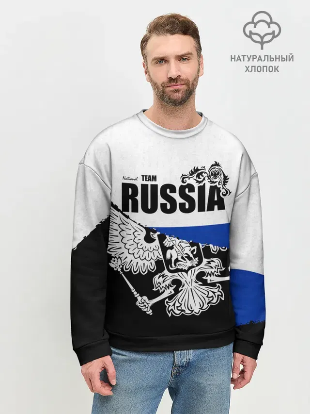 Мужской свитшот базовый