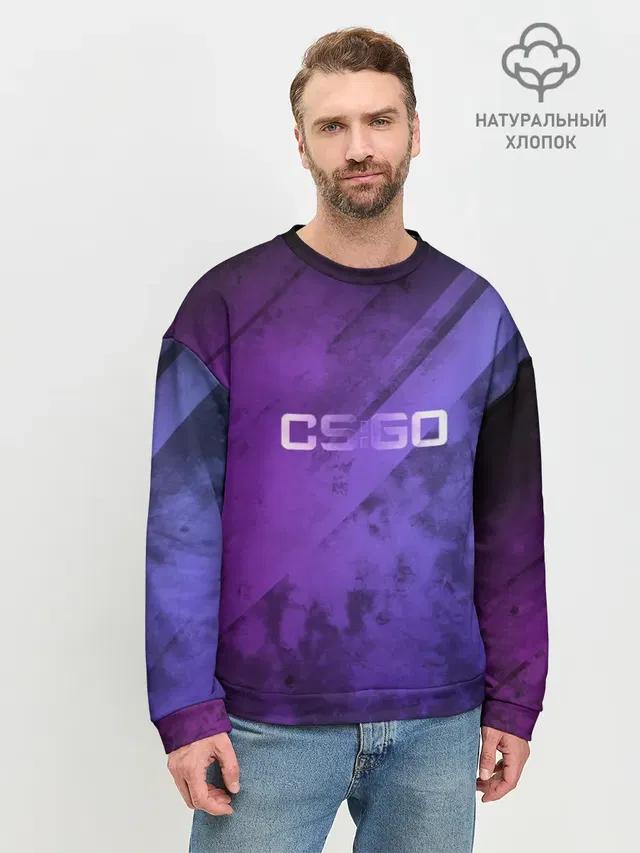 Мужской свитшот базовый