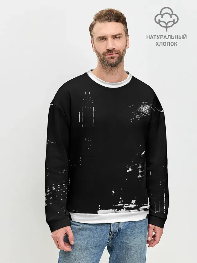 Мужской свитшот базовый