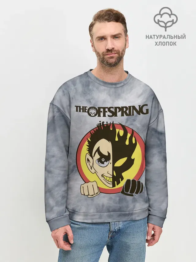 Мужской свитшот базовый с принтом «Offspring — The Offspring»