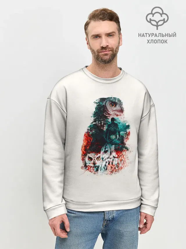 Мужской свитшот базовый