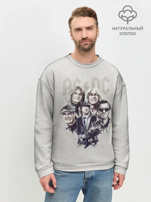 Мужской свитшот базовый