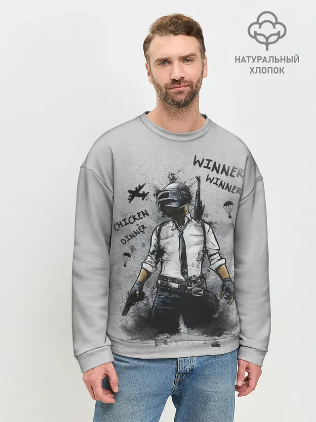 Мужской свитшот базовый