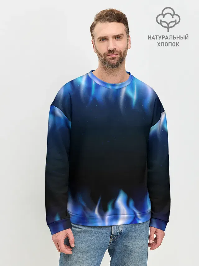 Мужской свитшот базовый