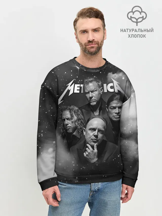 Мужской свитшот базовый