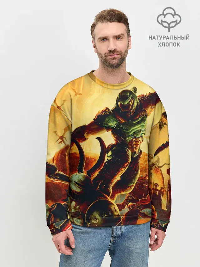 Мужской свитшот базовый