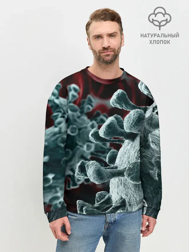Мужской свитшот базовый