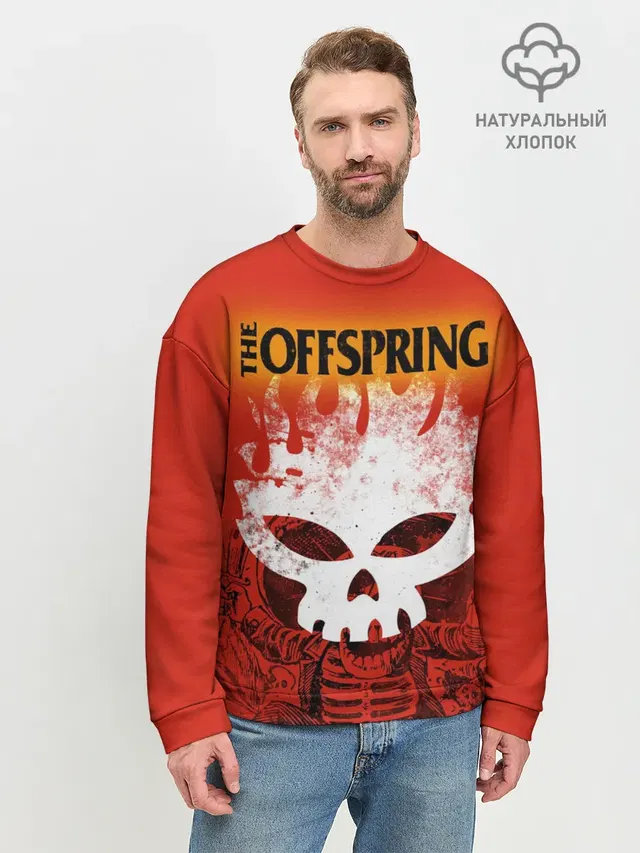 Мужской свитшот базовый с принтом «Offspring — The Offspring»