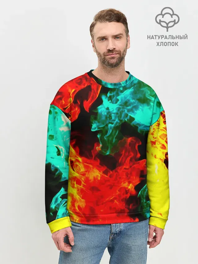 Мужской свитшот базовый