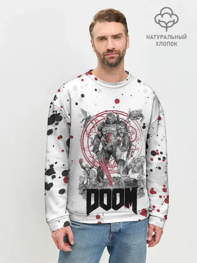 Мужской свитшот базовый