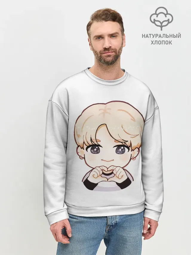 Мужской свитшот базовый