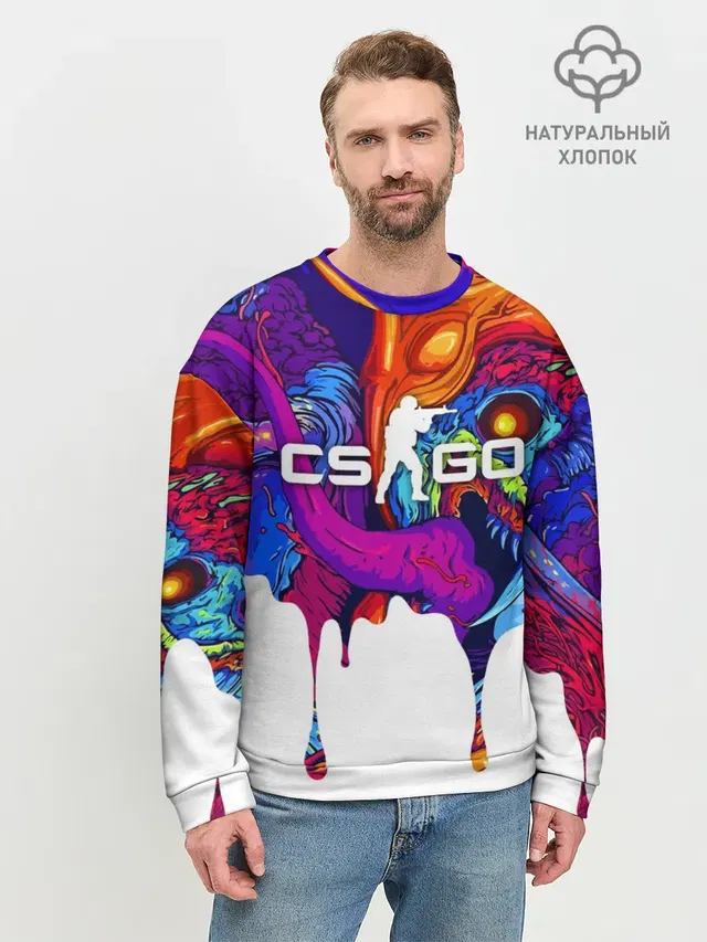 Мужской свитшот базовый