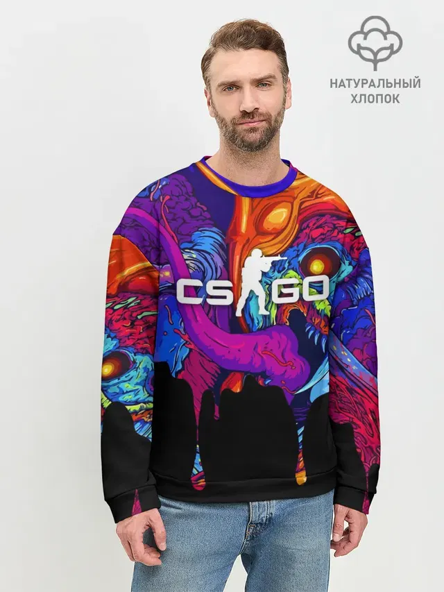 Мужской свитшот базовый