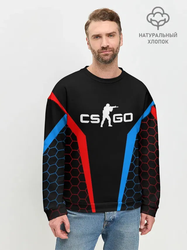 Мужской свитшот базовый