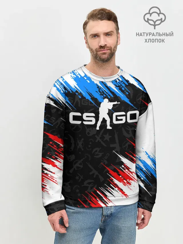 Мужской свитшот базовый
