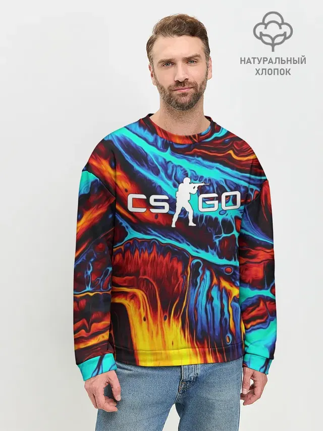 Мужской свитшот базовый