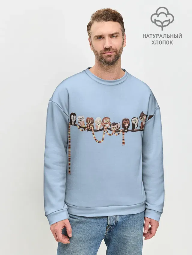 Мужской свитшот базовый
