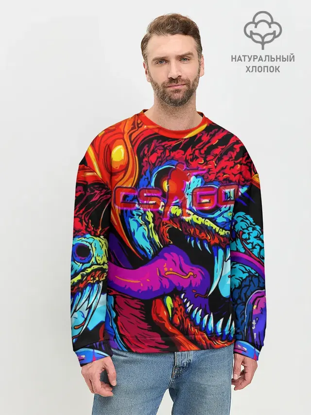 Мужской свитшот базовый