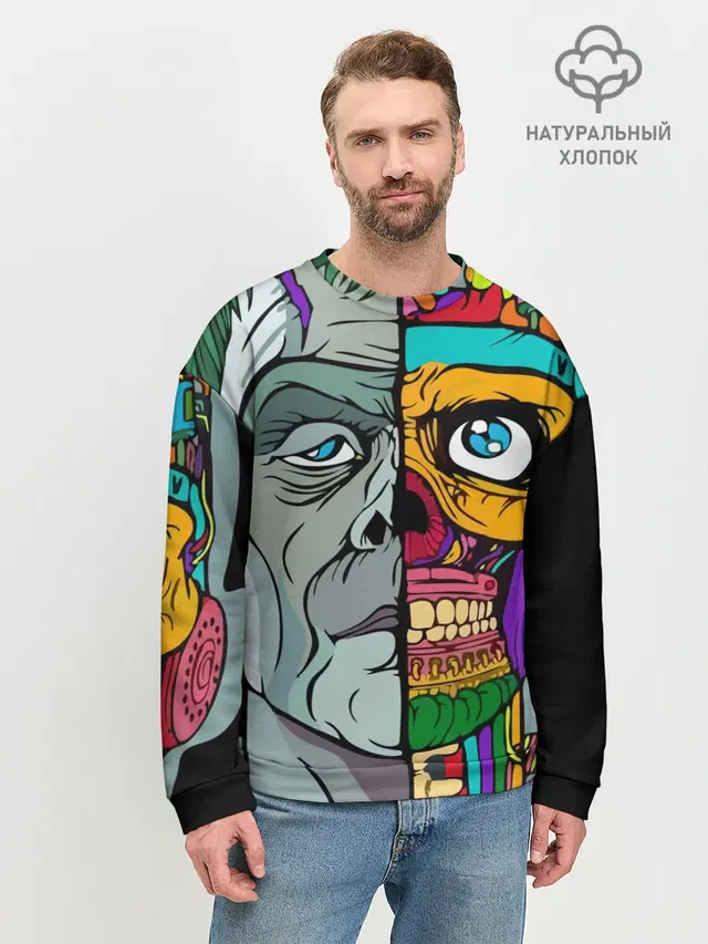 Мужской свитшот базовый