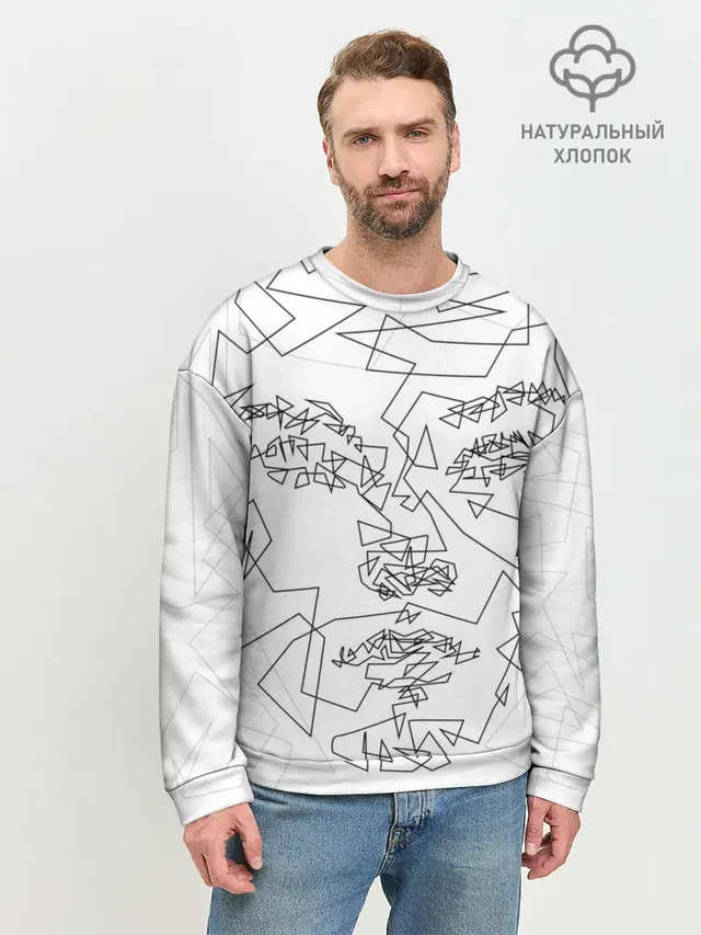 Мужской свитшот базовый