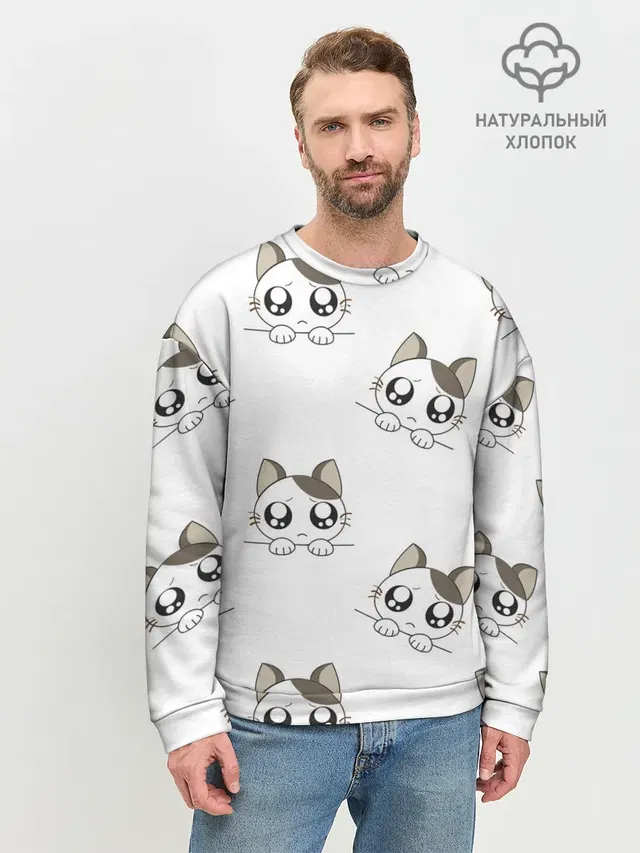 Мужской свитшот базовый