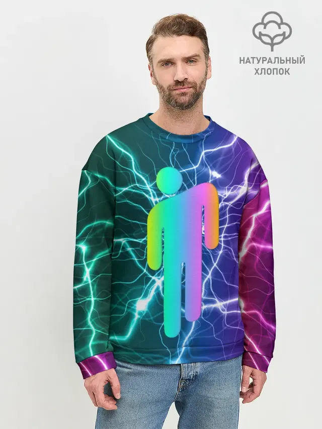 Мужской свитшот базовый