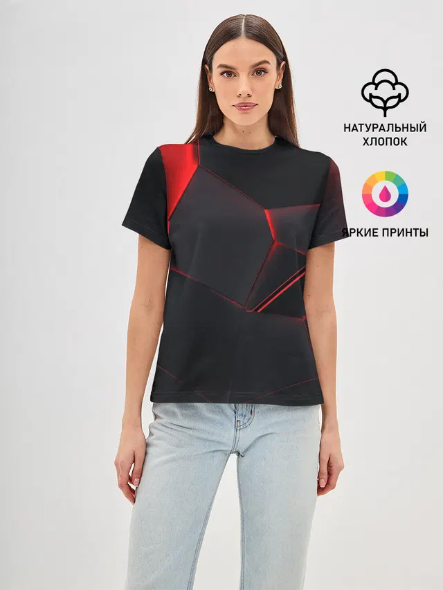 Красные плиты 3D