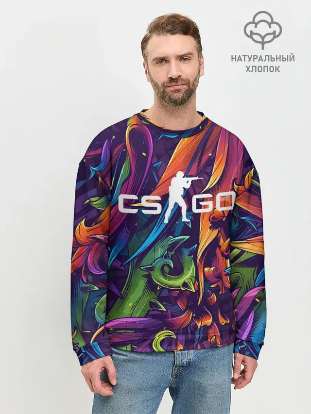 Мужской свитшот базовый