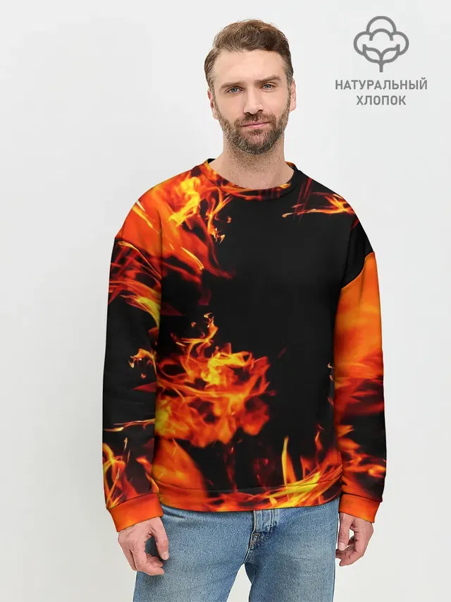 Мужской свитшот базовый