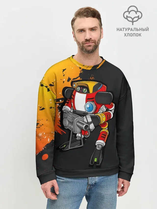 Мужской свитшот базовый