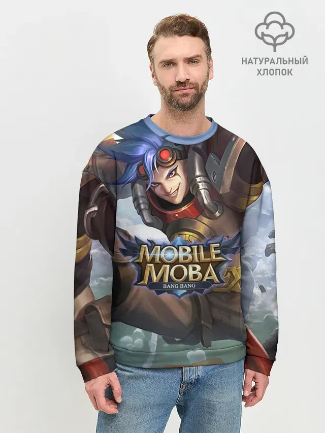 Мужской свитшот базовый