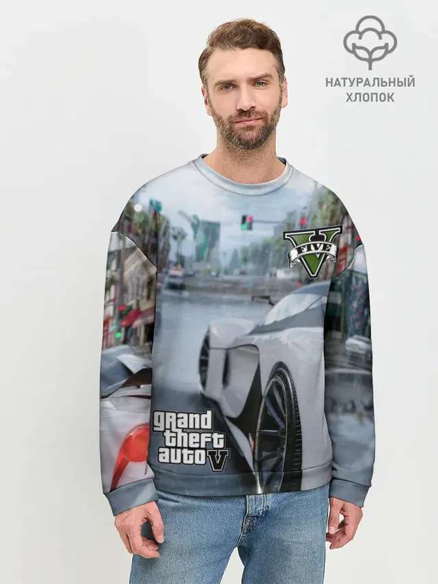 Мужской свитшот базовый