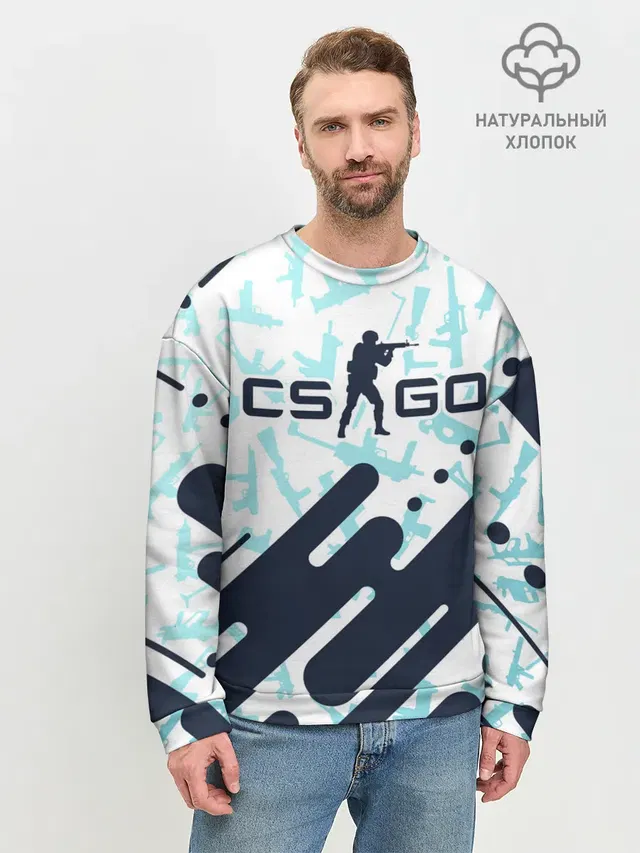 Мужской свитшот базовый