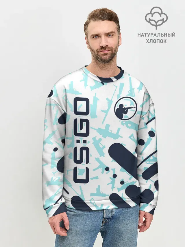Мужской свитшот базовый
