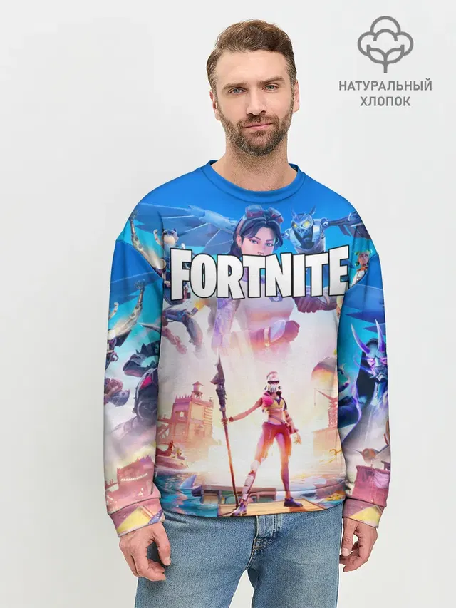 Мужской свитшот базовый