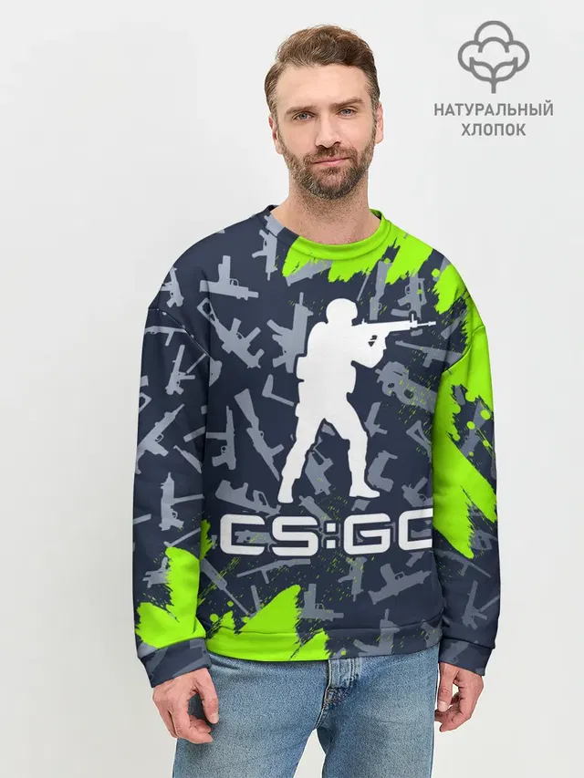 Мужской свитшот базовый