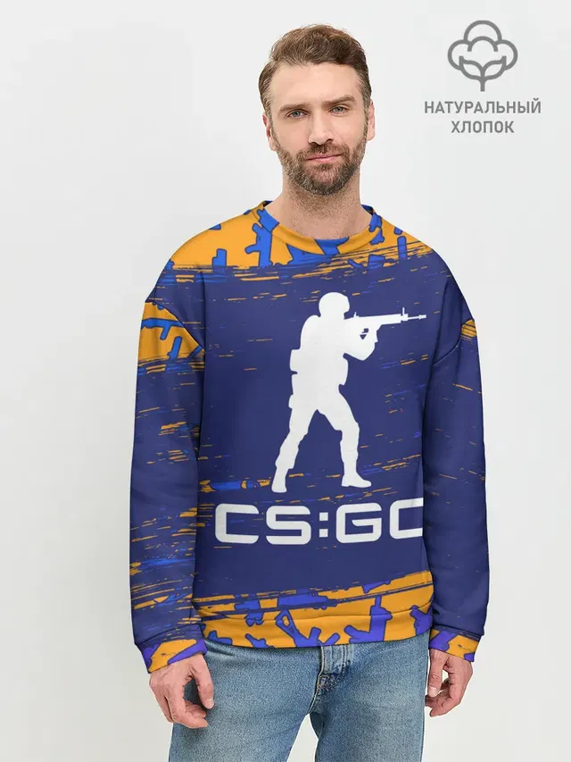 Мужской свитшот базовый