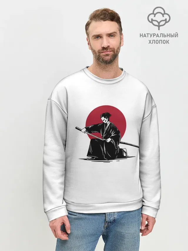 Мужской свитшот базовый