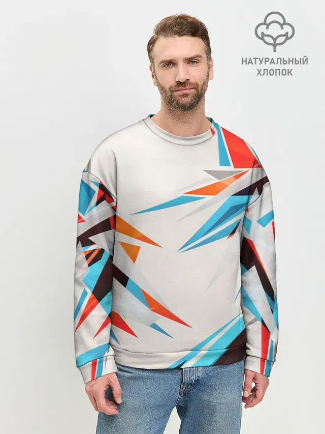 Мужской свитшот базовый